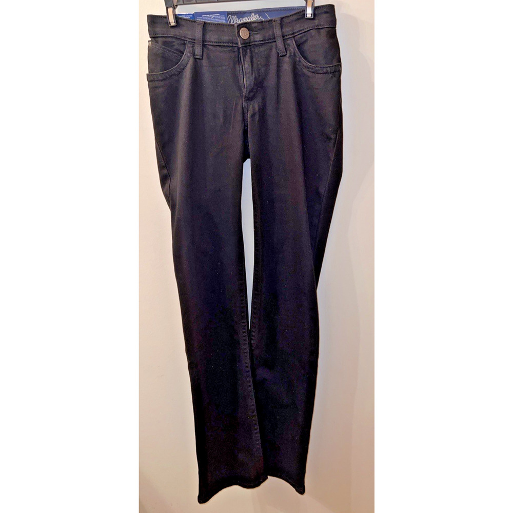 Wrangler Jeans Womens 26x36 Black Willow Ultimate Riding Stretch Bootcut Western